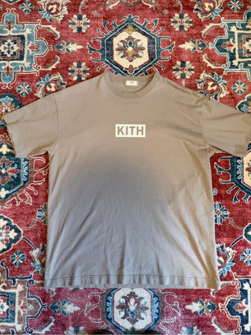 Kith Men's Short Sleeve T-Shirt Box Logo, Size Small - Picture 2 of 6